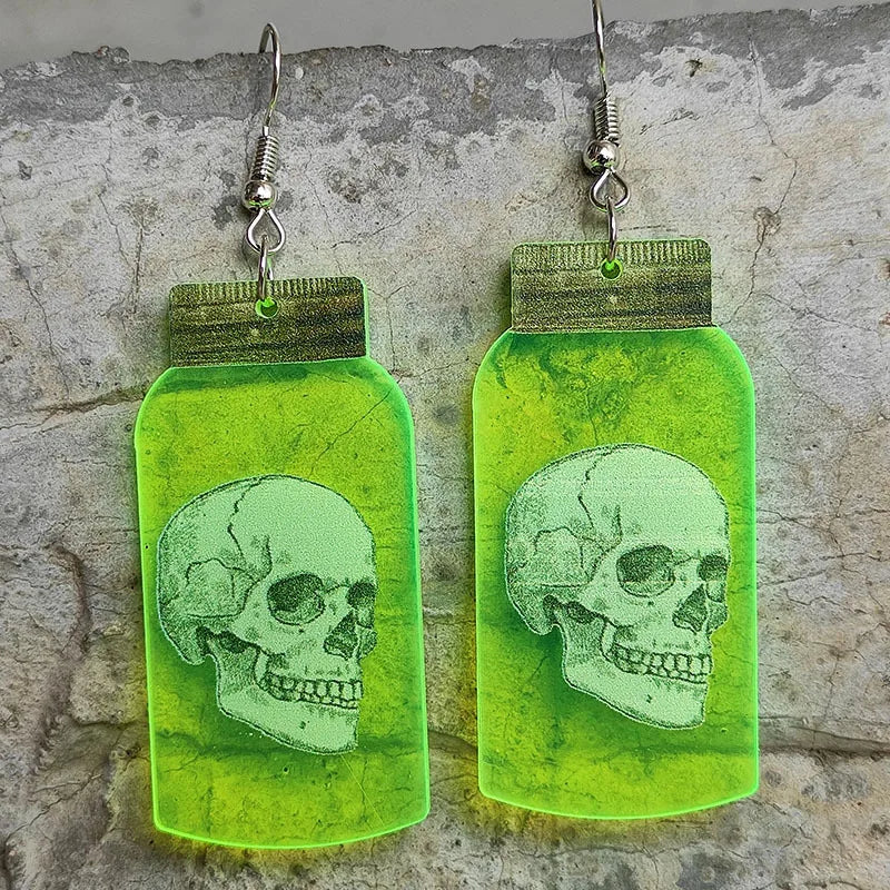 👻  Spooky Earrings 💀