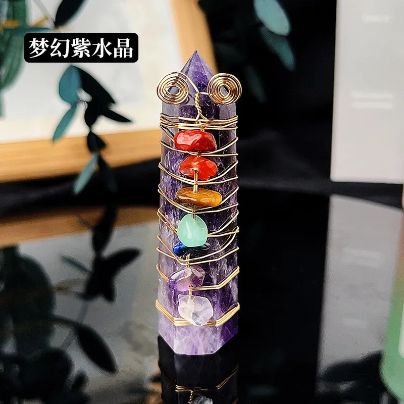 ✨ Wire Wrapped Crystal Towers ✨