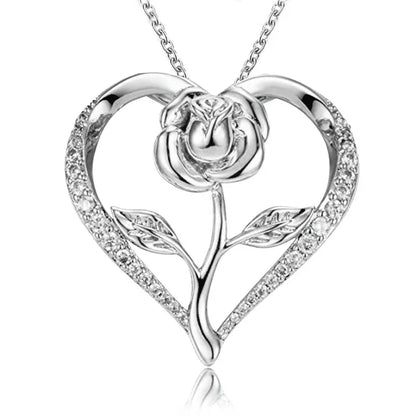 🌹 Diamante Rose Necklaces 🌹