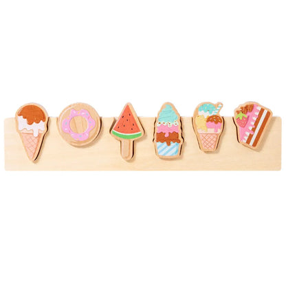 🦕🍓🚗🍰 Baby & Toddler Wooden Educational Toys 🍰🚗🍓🦕