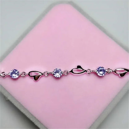 💖✨ Sweet Heart Zircon Bracelets! ✨💖