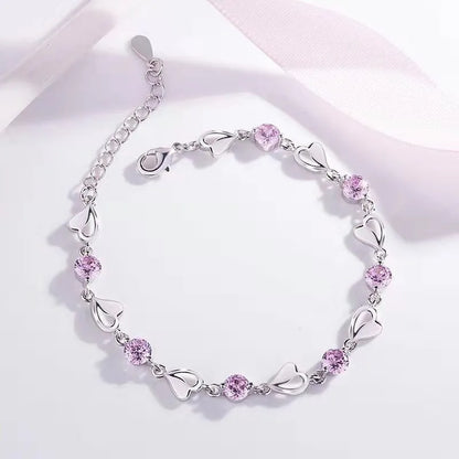 💖✨ Sweet Heart Zircon Bracelets! ✨💖