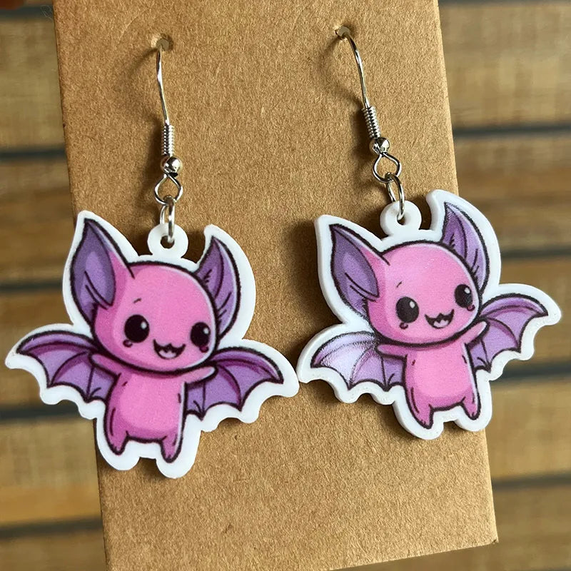 🦇 Cute Halloween Earrings 🎃