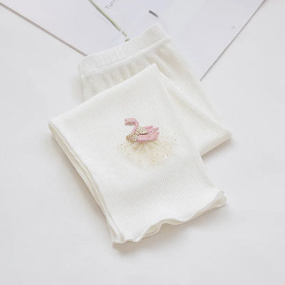 🦢👑 5pc Princess Swan Legging Set 👑🦢