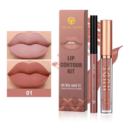 💋💄 2pc Lipstick & Contour Pencil Kits 💄💋