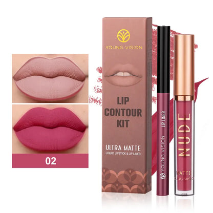 💋💄 2pc Lipstick & Contour Pencil Kits 💄💋