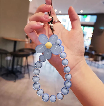 🌸✨ Sweet Flower Beaded Mobile Phone Chains ✨🌸