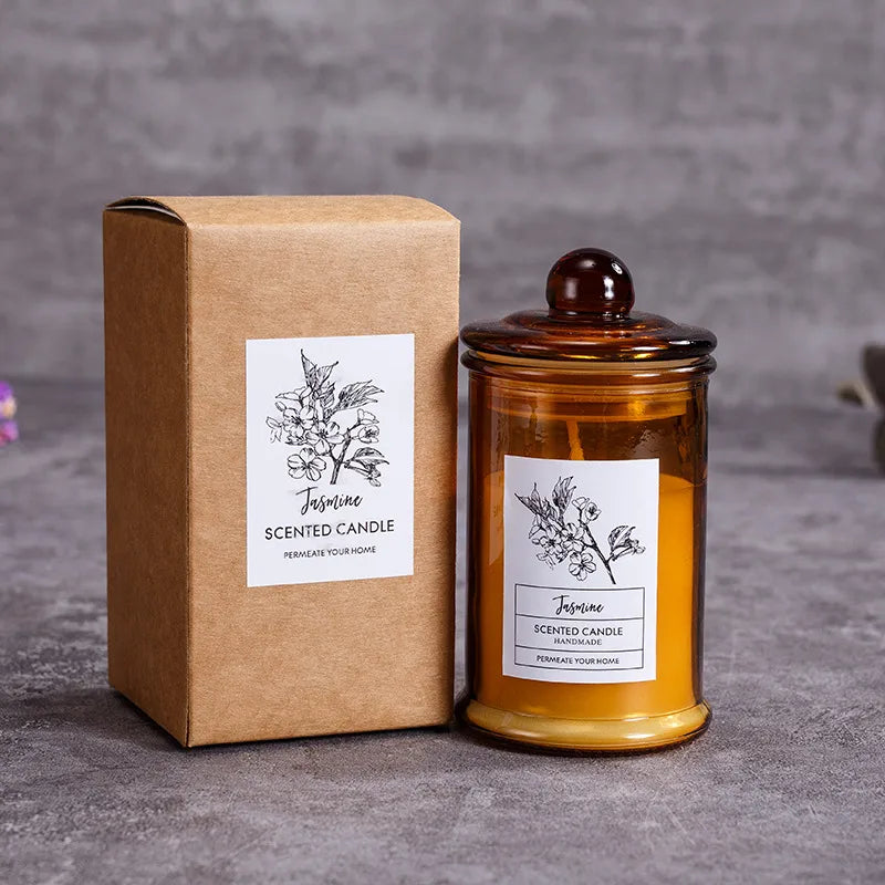 🕯️  Pastoral Style Soy Wax Candles  🕯️