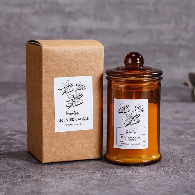 🕯️  Pastoral Style Soy Wax Candles  🕯️