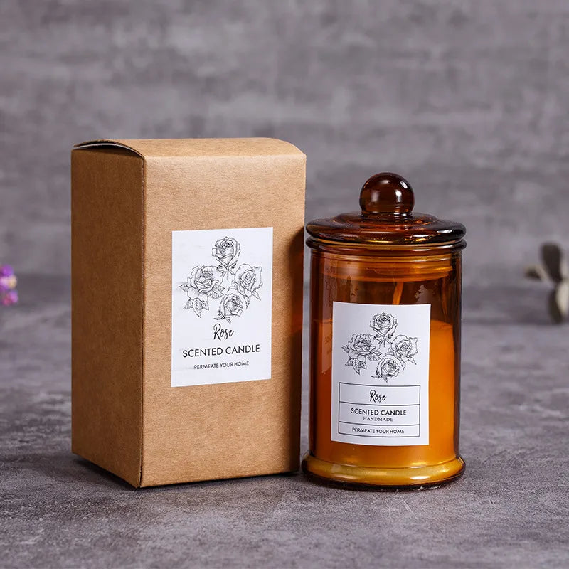 🕯️  Pastoral Style Soy Wax Candles  🕯️