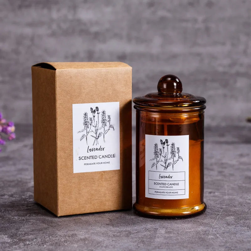 🕯️  Pastoral Style Soy Wax Candles  🕯️