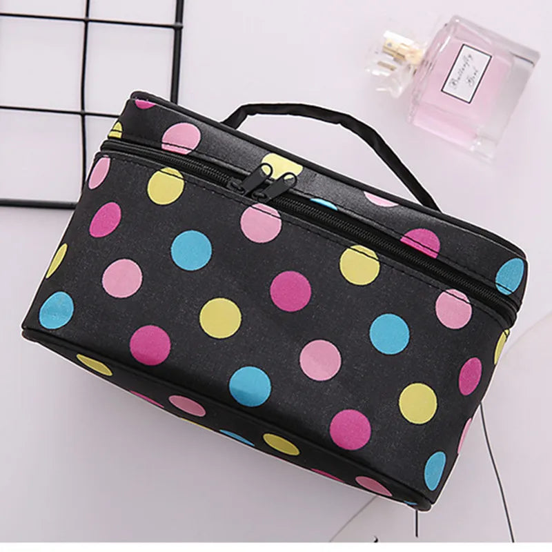 💄💋 Vintage Style Polyester Square Makeup Bags 💋💄