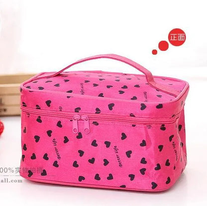 💄💋 Vintage Style Polyester Square Makeup Bags 💋💄