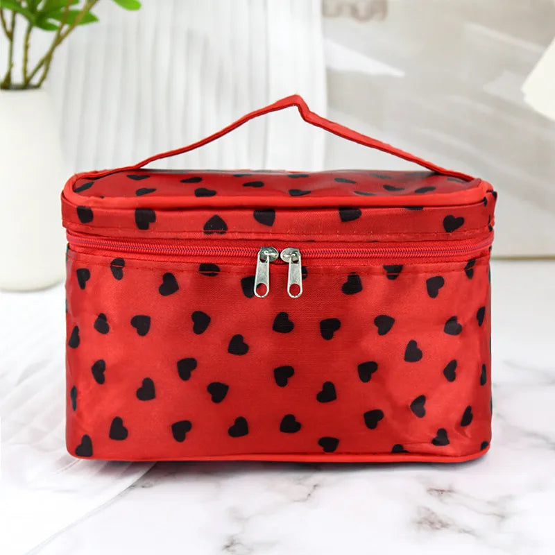 💄💋 Vintage Style Polyester Square Makeup Bags 💋💄