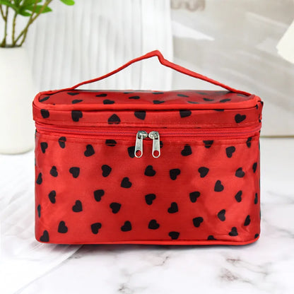 💄💋 Vintage Style Polyester Square Makeup Bags 💋💄
