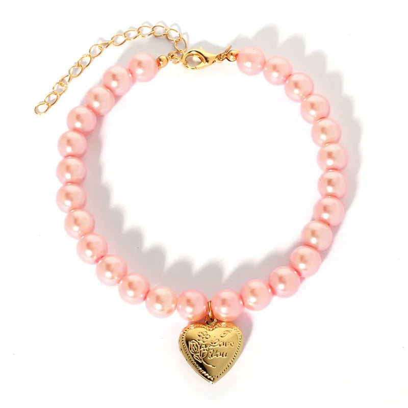 💖🐾  Green or Pink Pet Necklaces 🐾💖