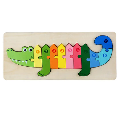 🧩 Wooden Educational Puzzles 🧩