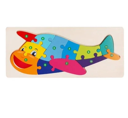 🧩 Wooden Educational Puzzles 🧩
