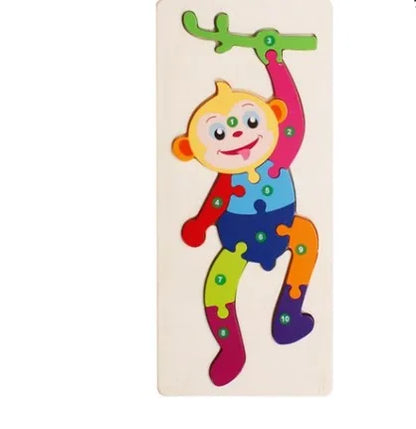 🧩 Wooden Educational Puzzles 🧩