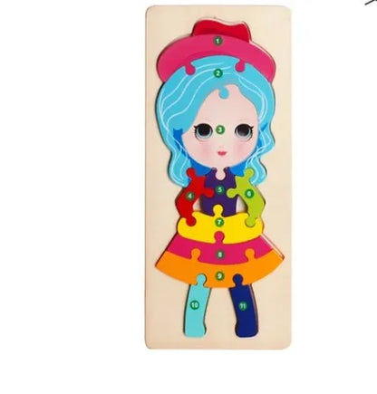 🧩 Wooden Educational Puzzles 🧩