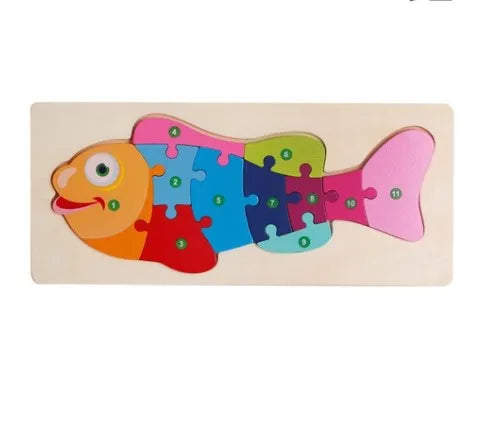 🧩 Wooden Educational Puzzles 🧩