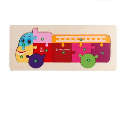 🧩 Wooden Educational Puzzles 🧩