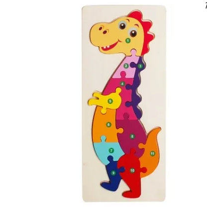 🧩 Wooden Educational Puzzles 🧩