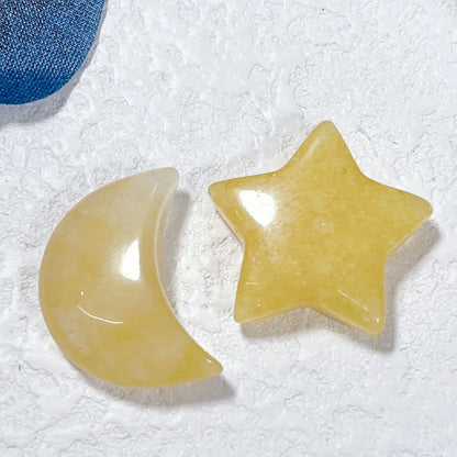 🌙⭐ 1 Pair Crystal Star & Moon Sets ⭐🌙