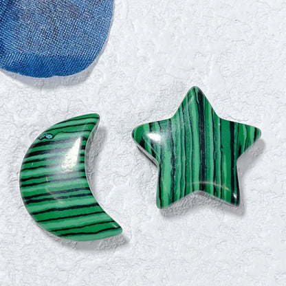 🌙⭐ 1 Pair Crystal Star & Moon Sets ⭐🌙