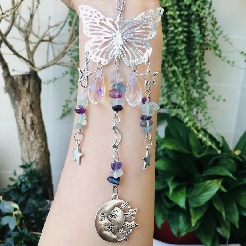 🦋 Fluorite Butterfly Sun Catcher 🦋