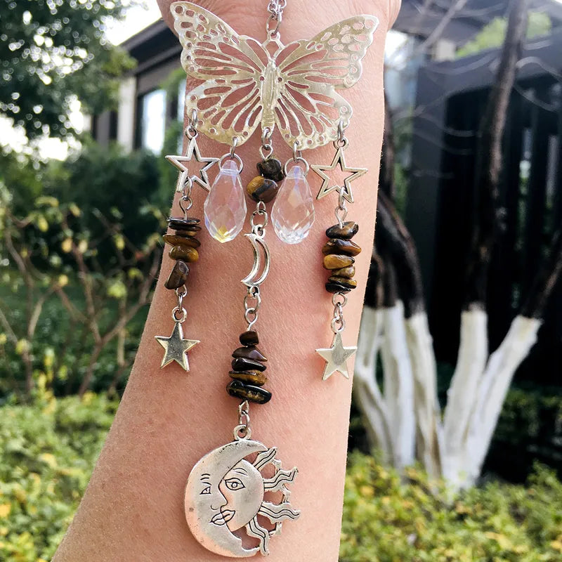 🦋 Tiger’s Eye Butterfly Sun Catcher 🦋