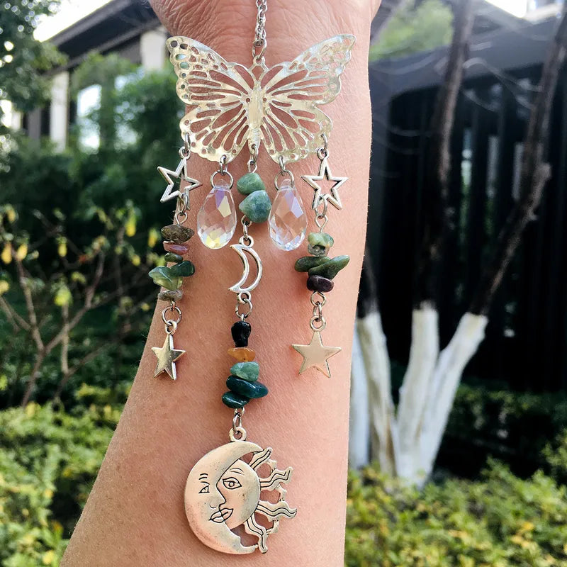 🦋 Indian Agate Butterfly Sun Catcher 🦋