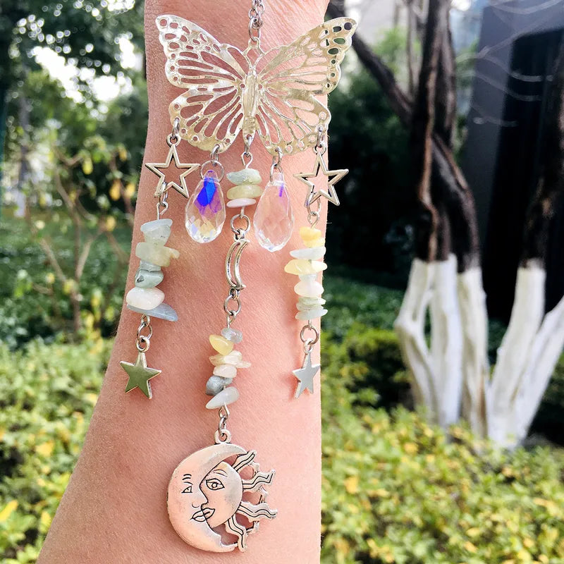 🦋 Morganite Butterfly Sun Catcher 🦋