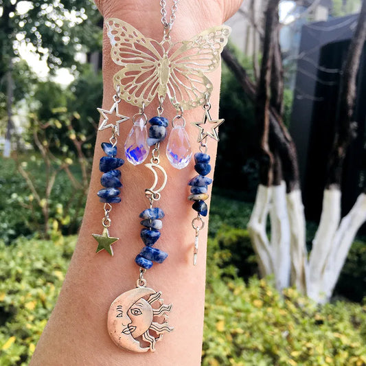 🦋 Sodalite Butterfly Sun Catcher 🦋