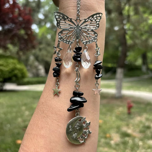 🦋 Obsidian Butterfly Sun Catcher 🦋