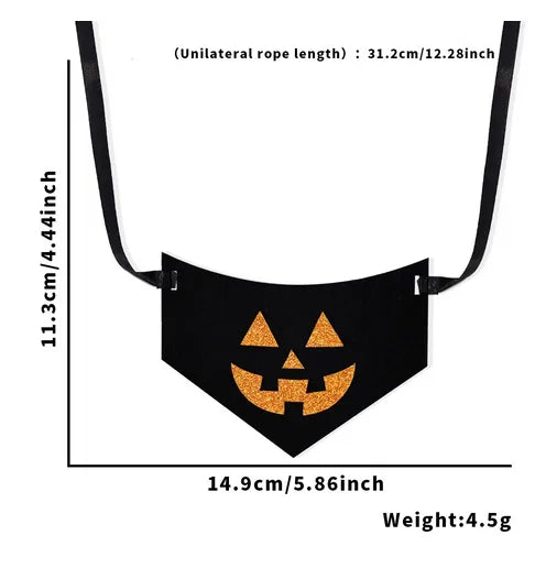 🎃🐾 Felt Pet Bandanas 🐾🎃