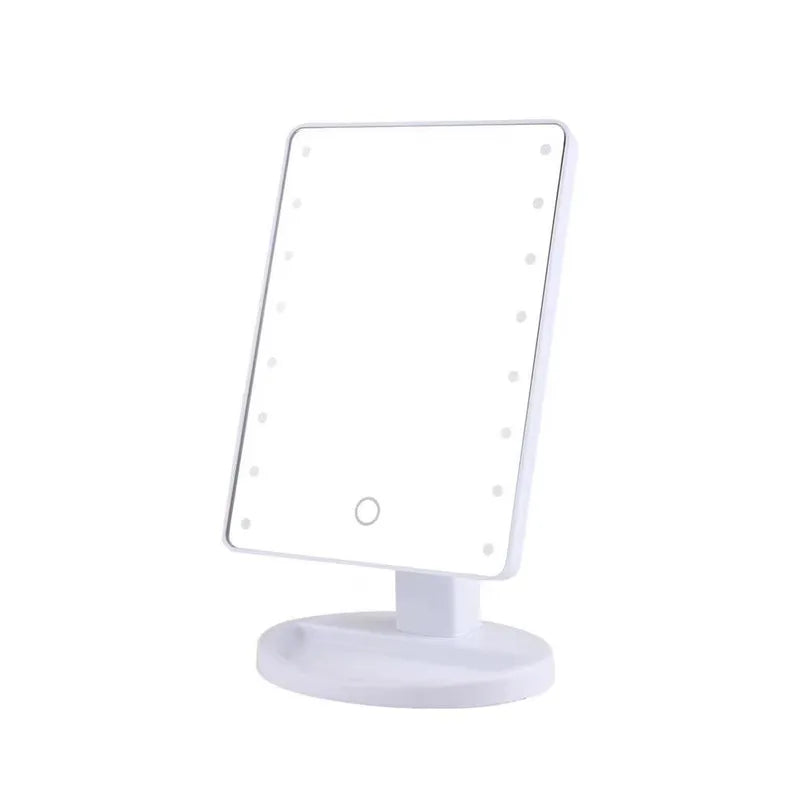 🎀  Portable Princess Mirror with LED Touch Light  🎀