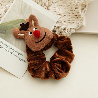 6pc Christmas Scrunchie Set