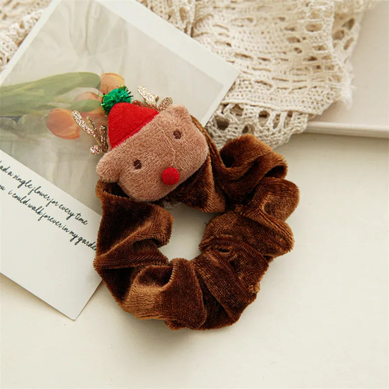 6pc Christmas Scrunchie Set