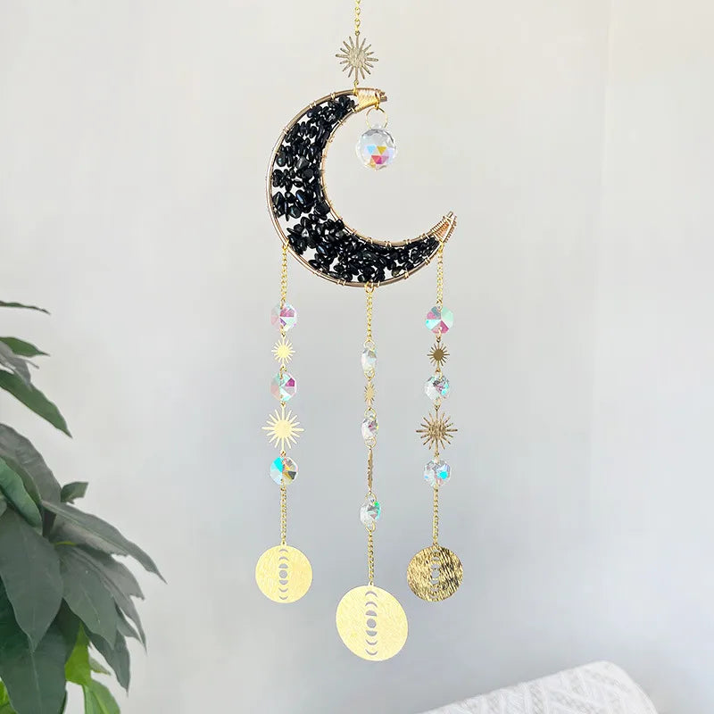 🌙✨ Moon Crystal Suncatcher ✨🌙