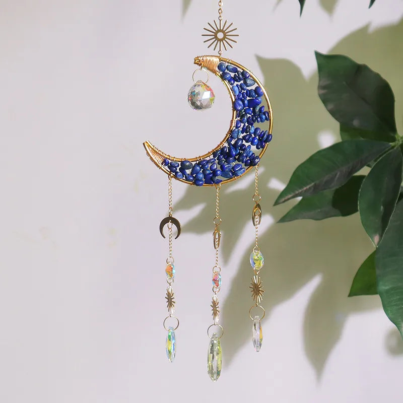 🌙✨ Moon Crystal Suncatcher ✨🌙