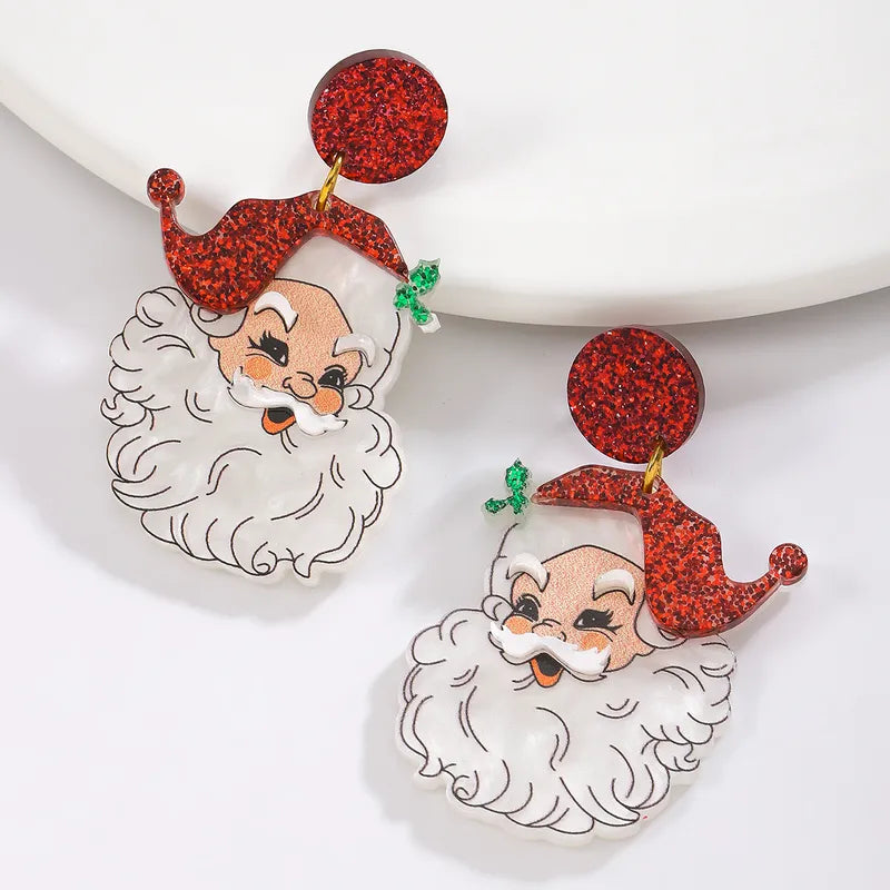 🎅 2pc Santa Earrings Set 🎅