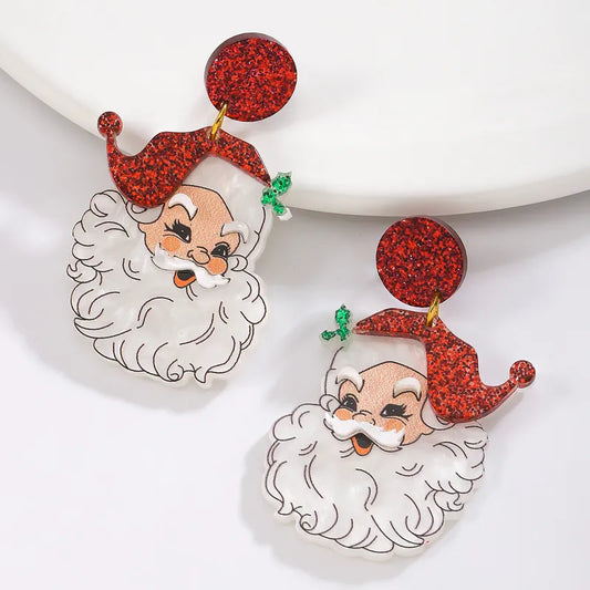 🎅 2pc Santa Earrings Set 🎅