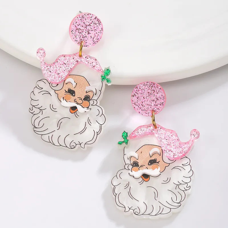 🎅 2pc Santa Earrings Set 🎅