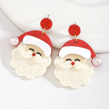 🎅 2pc Cute Santa Earrings Set 🎅