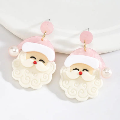 🎅 2pc Cute Santa Earrings Set 🎅