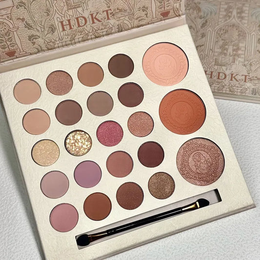 20-Colour Eyeshadow Palette + 3 Blush Palettes
