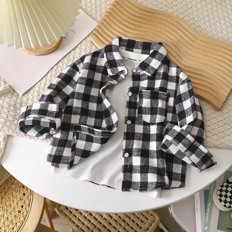 👦 Boy's Plaid Shirts 👦