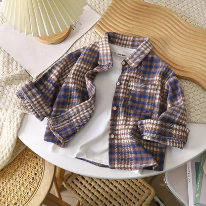 👦 Boy's Plaid Shirts 👦