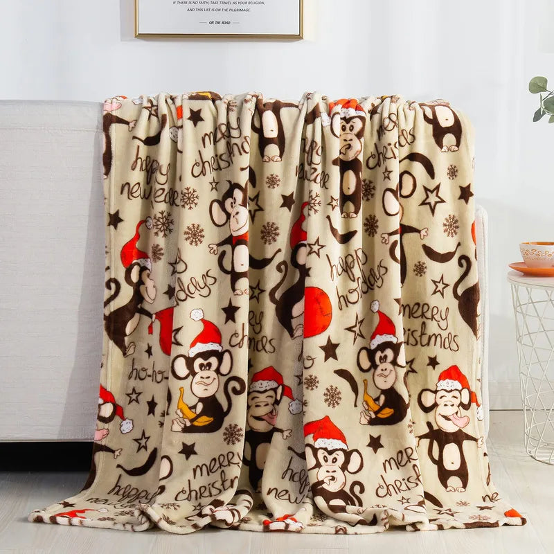 🎄 Christmas Blankets (Multiple Design & Sizes!) 🎄